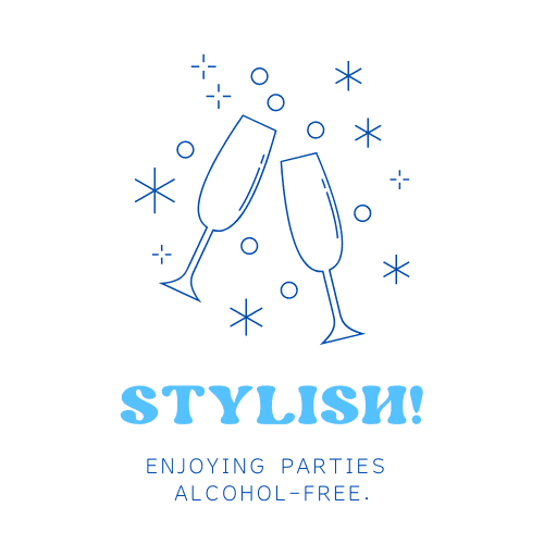 Stylish! logo, a glass with a citrus slice