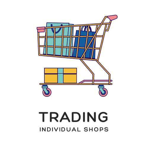 Trading logo, a cardboard package